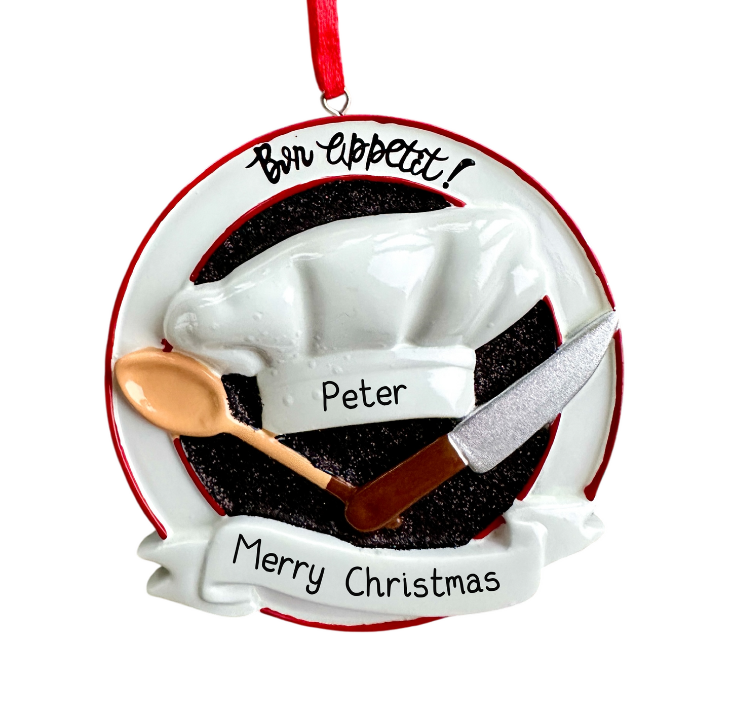 Personalised Chef Christmas Bauble 🍳✨