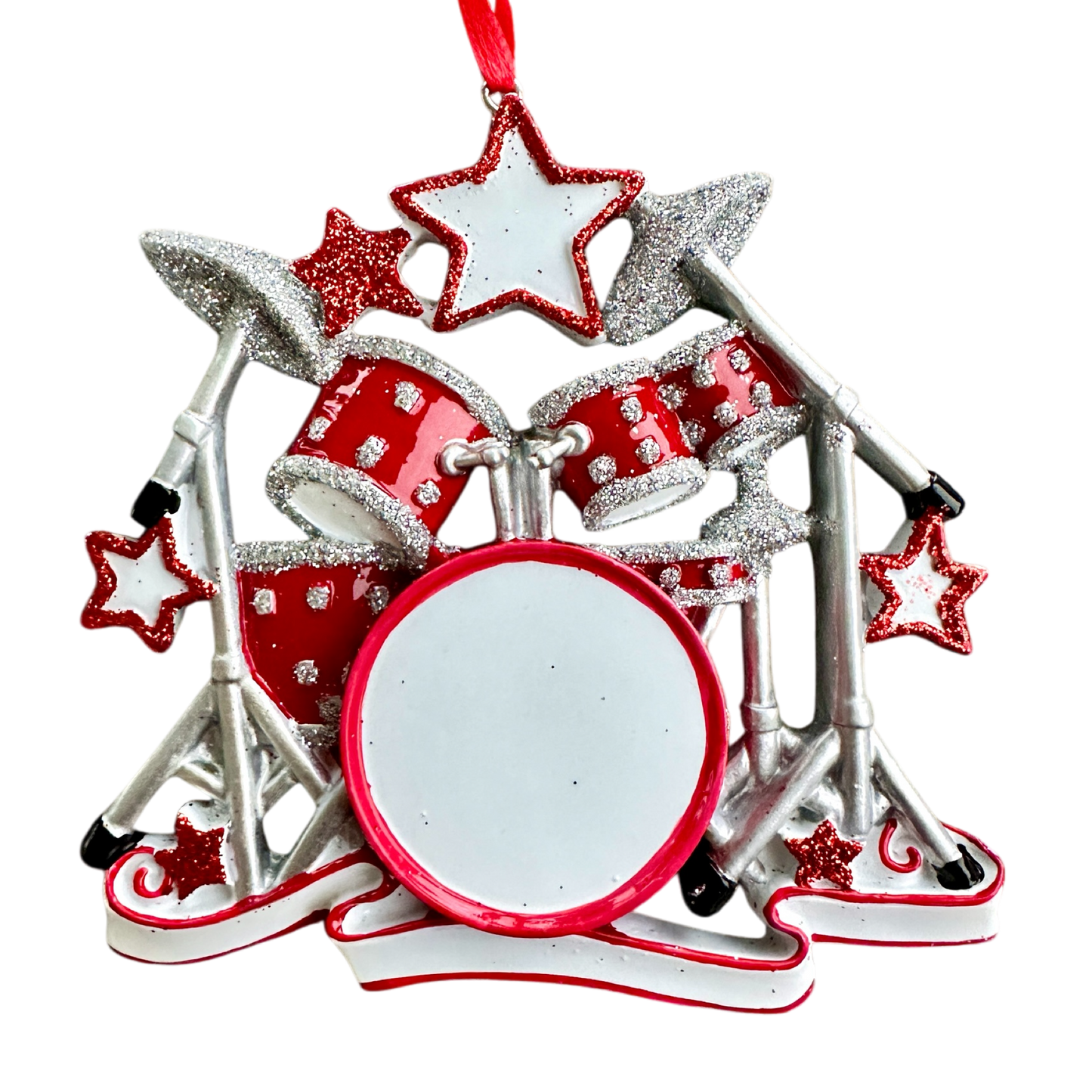 Personalised Drum Set Ornament