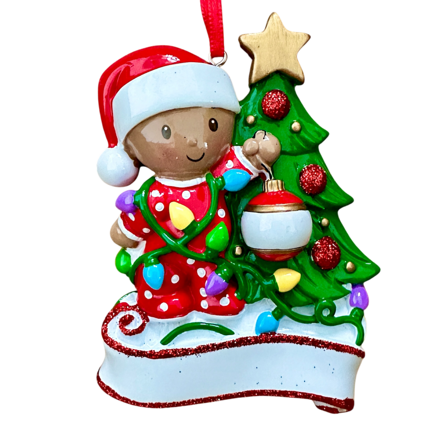 Personalised Baby’s First Christmas Tree Ornament