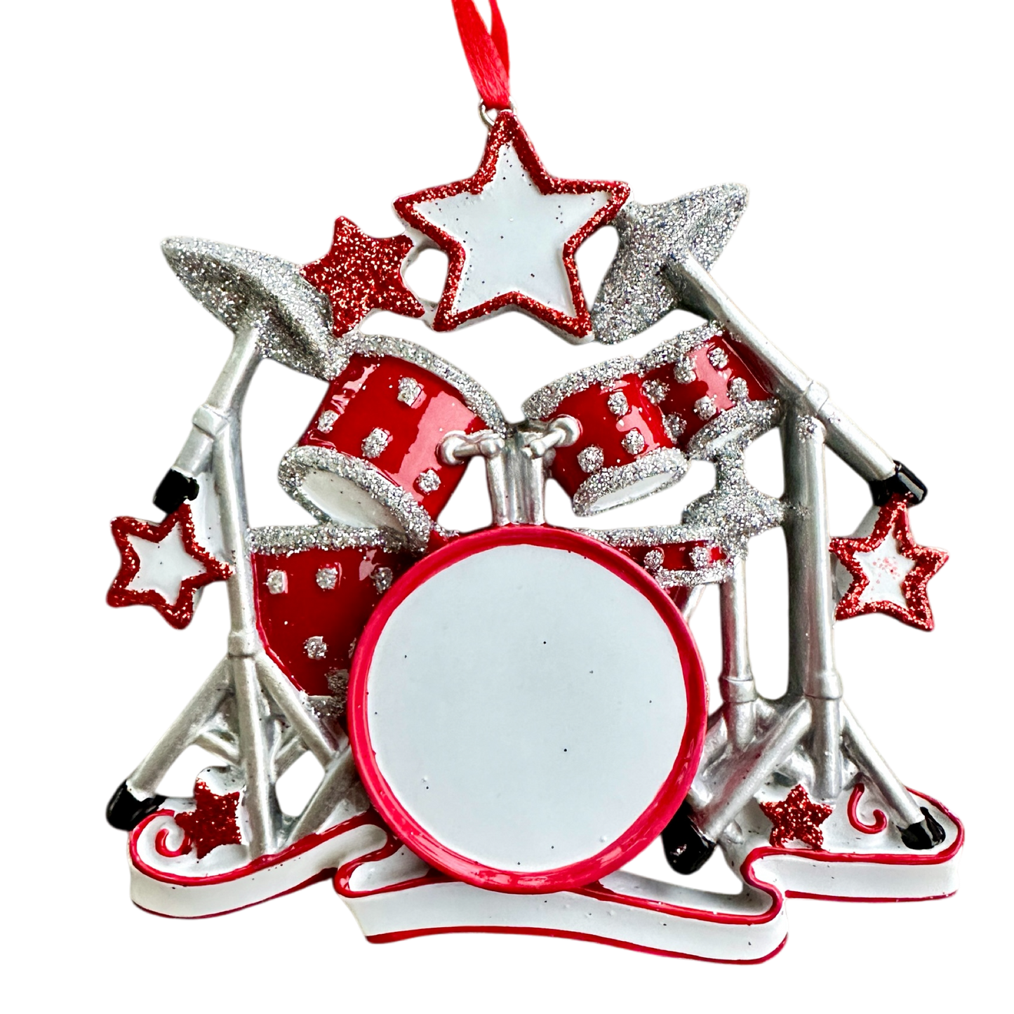 Personalised Drum Set Ornament