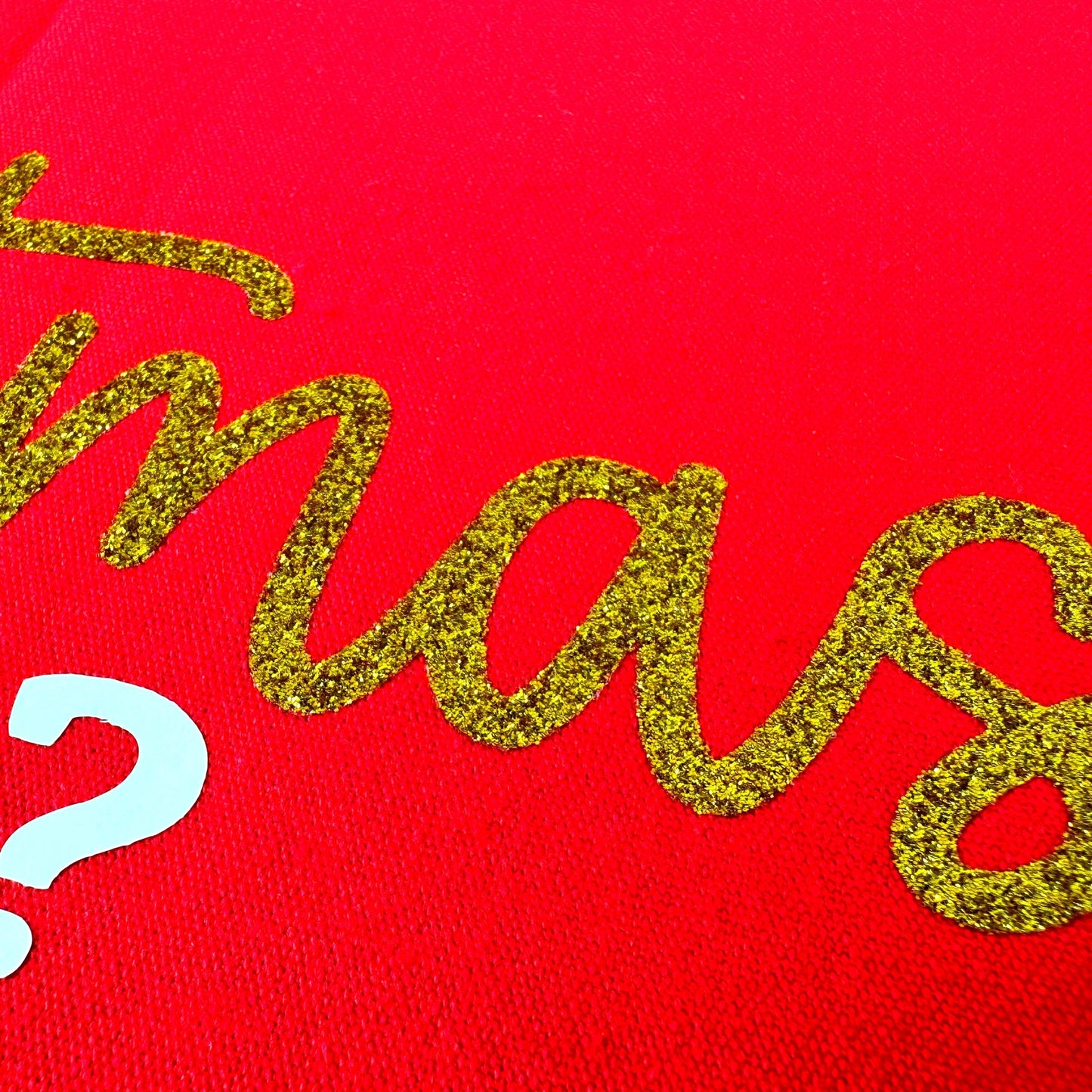 Is It Christmas Yet? Large Festive Tote Bag