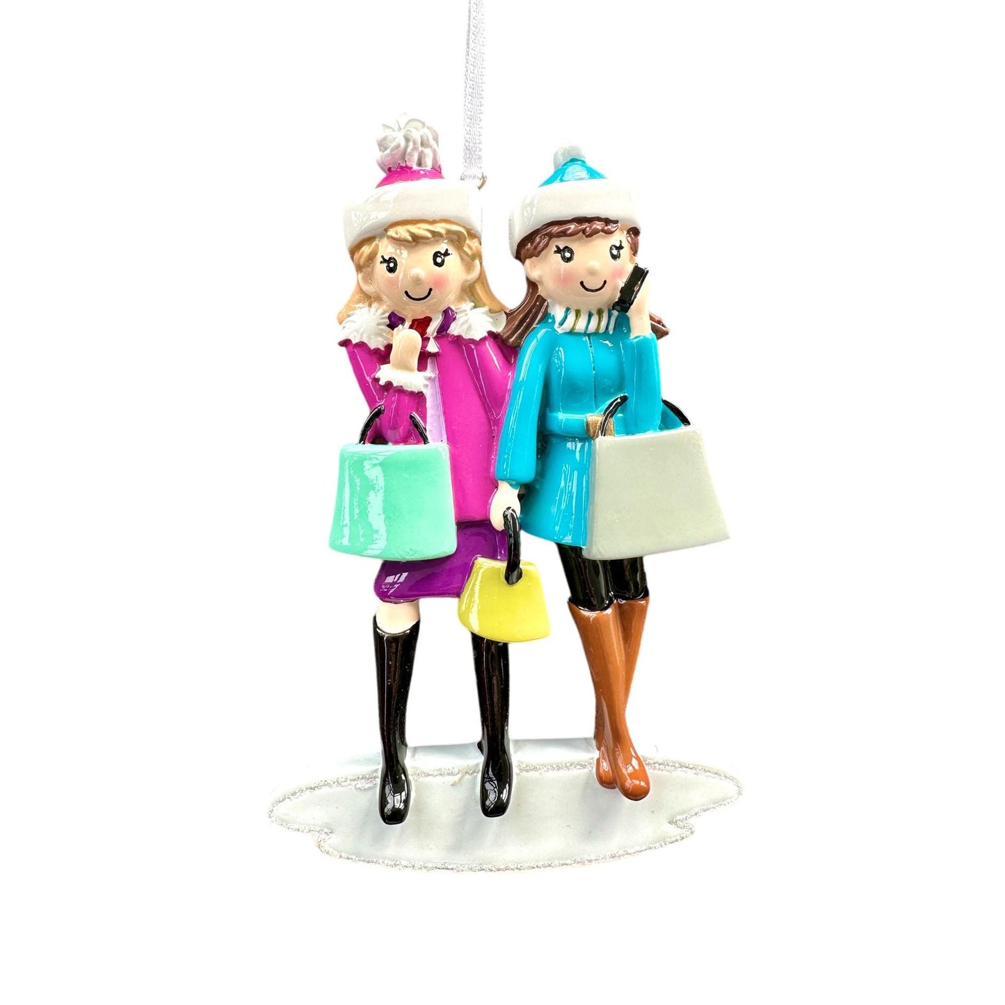Personalised Friends Shopping Ornament