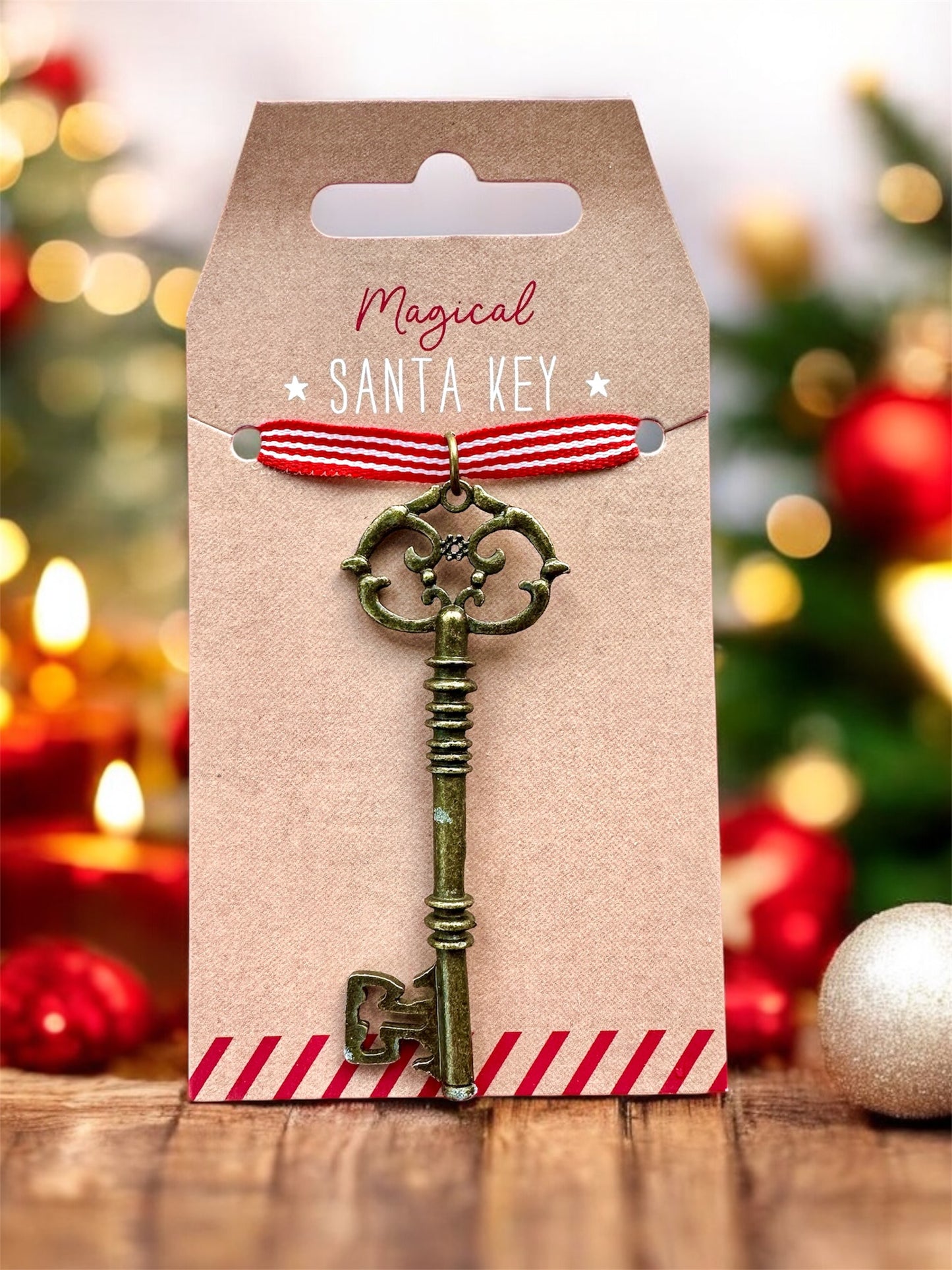 Santa's Magical Key - Magical Entrance Key For Non-Chimney Houses