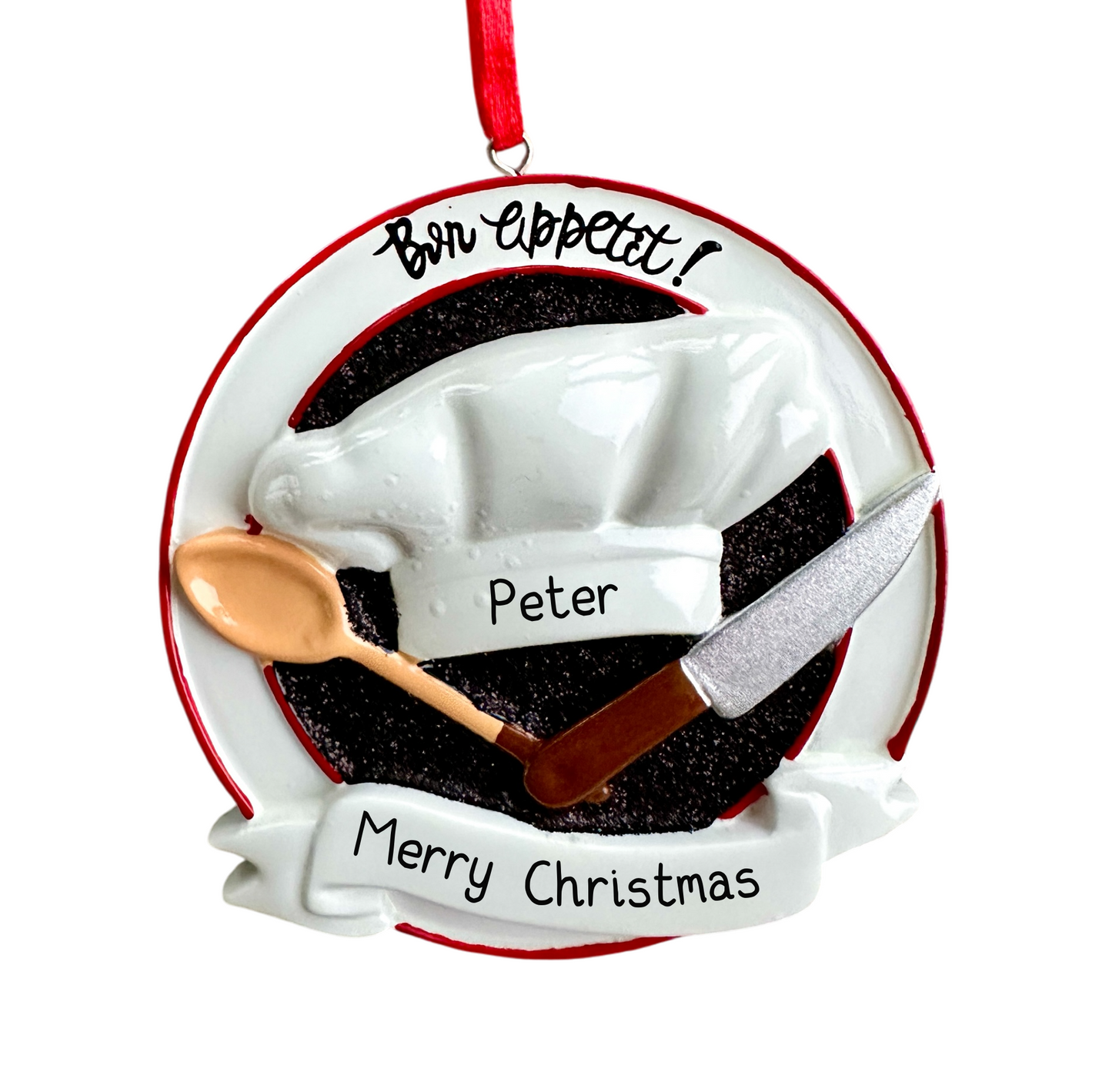 Personalised Chef Christmas Bauble  🍳✨