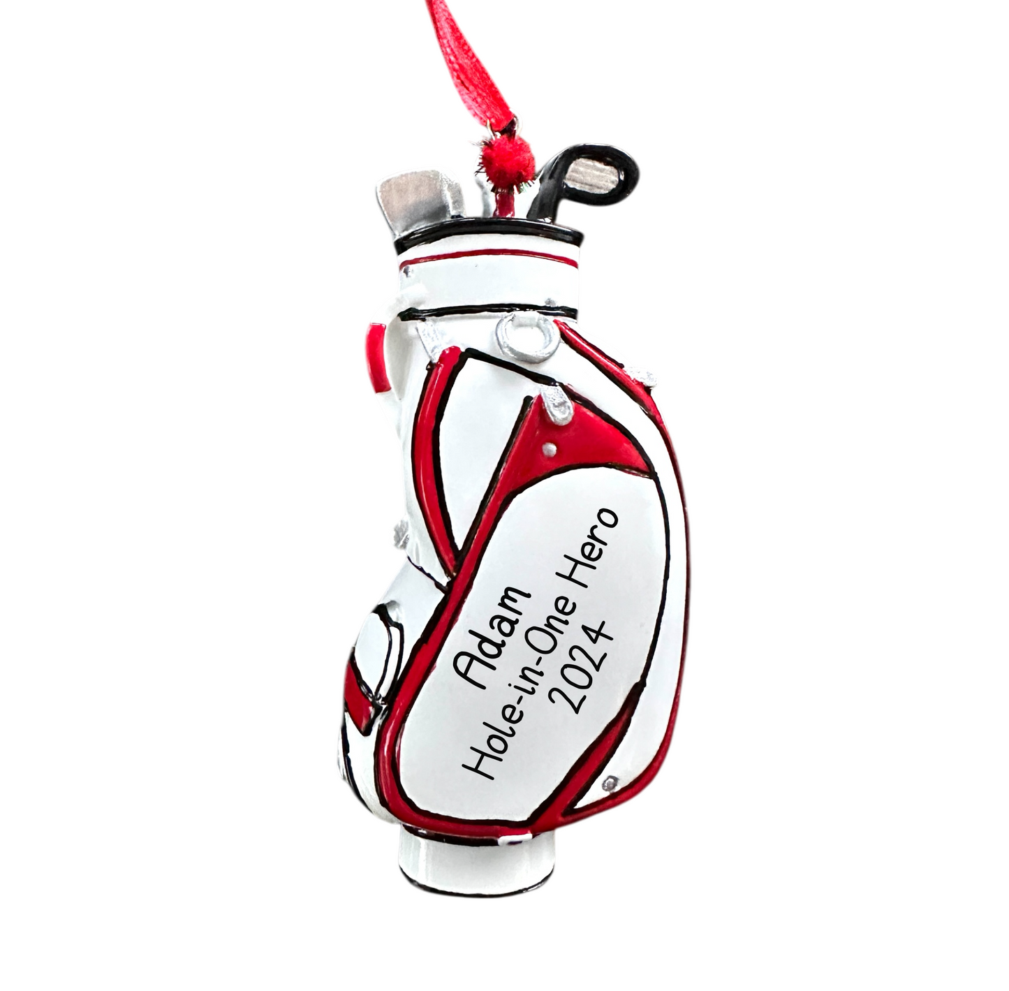 Personalised Golf Chirstmas Ornament