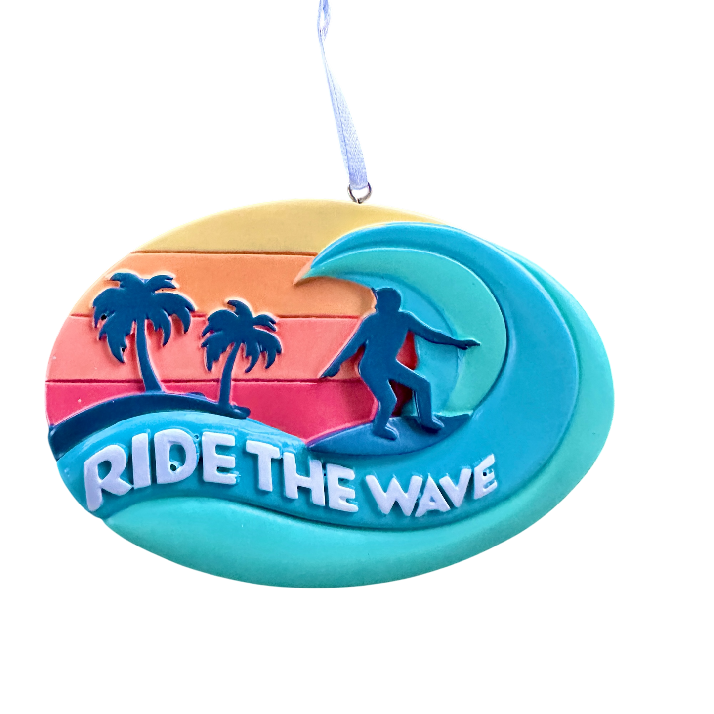 Surfer - Ride the Way Christmas Ornament