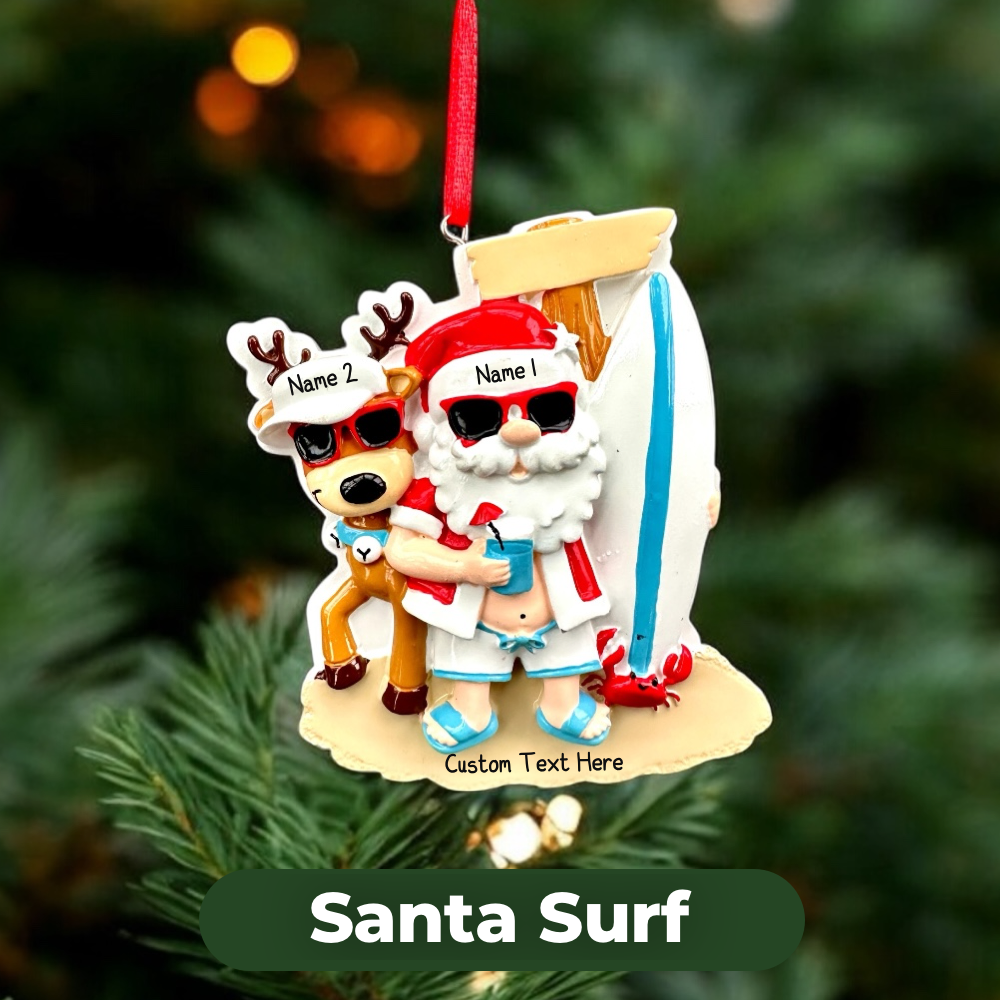 Personalised Couples Christmas Ornament - Bauble - Engaged - Married - First Christmas Together Gift - boyfriend girlfriend partner