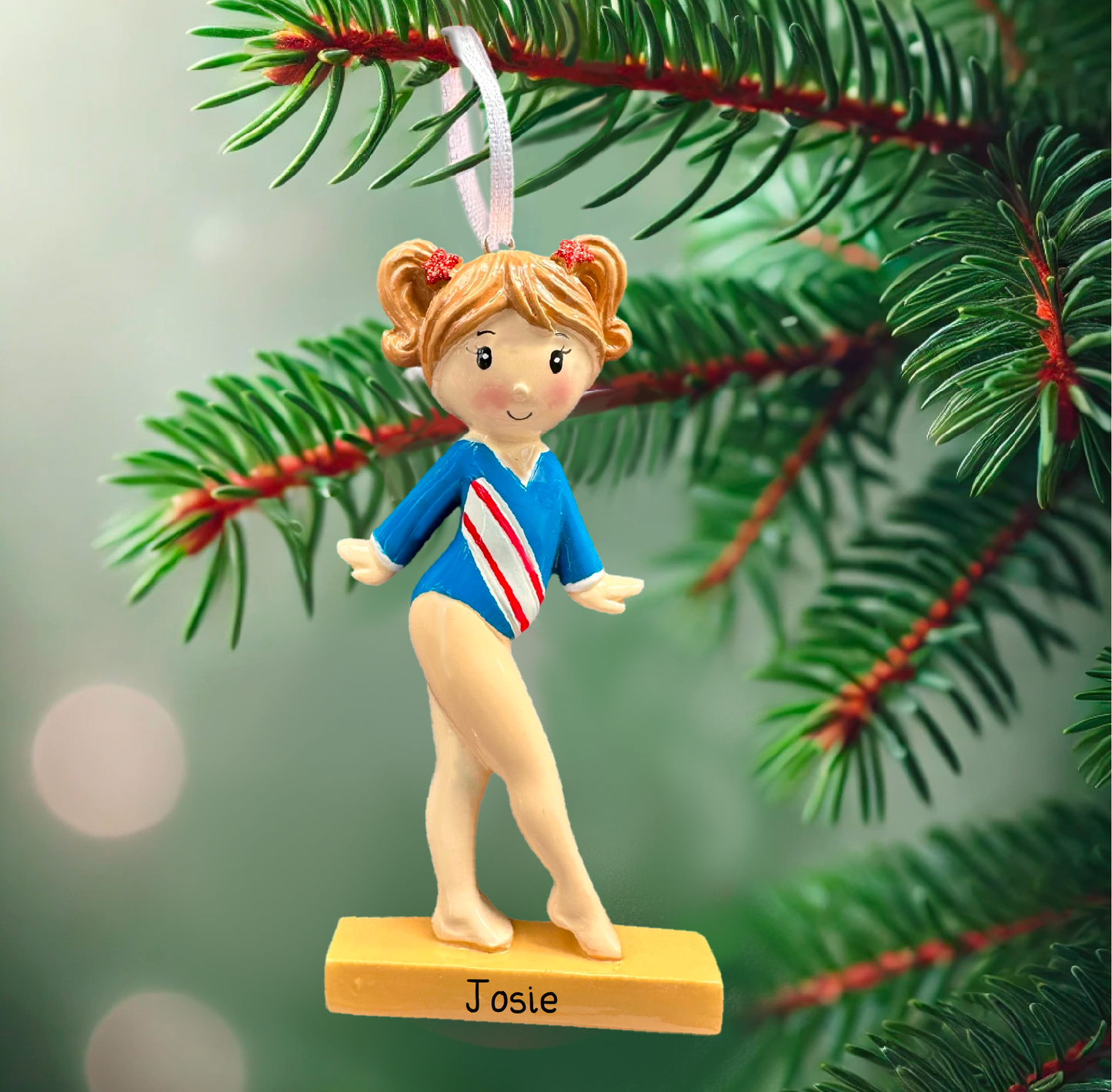 Personalised Gymnast Achievement Ornament