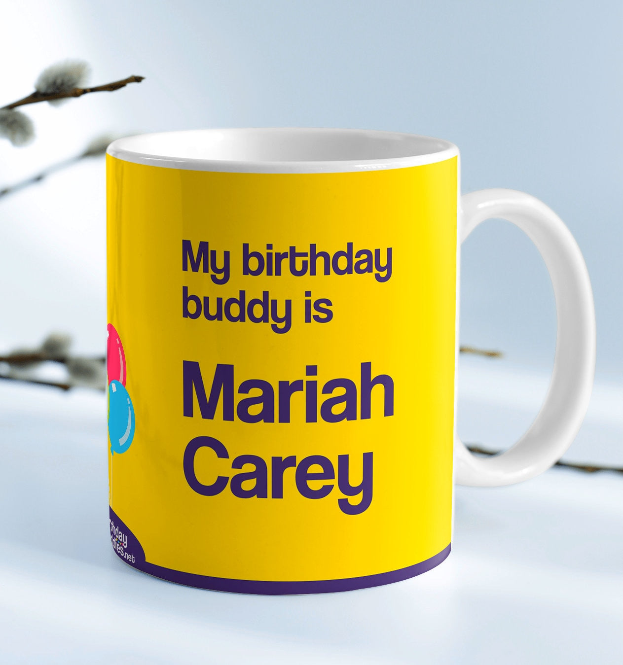 Personalised Birthday Buddies Mug | Famous Shared Birthday Gift