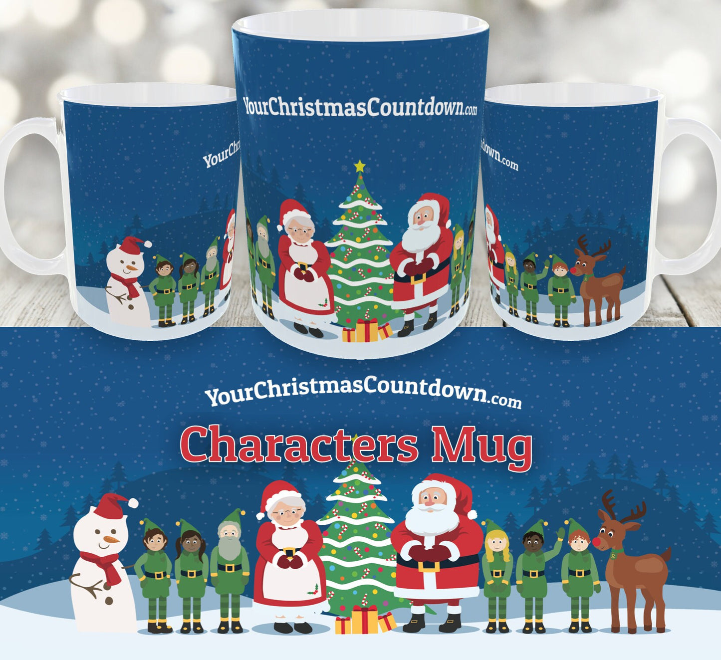 Your Christmas Countdown Official Coffee Mug 11oz