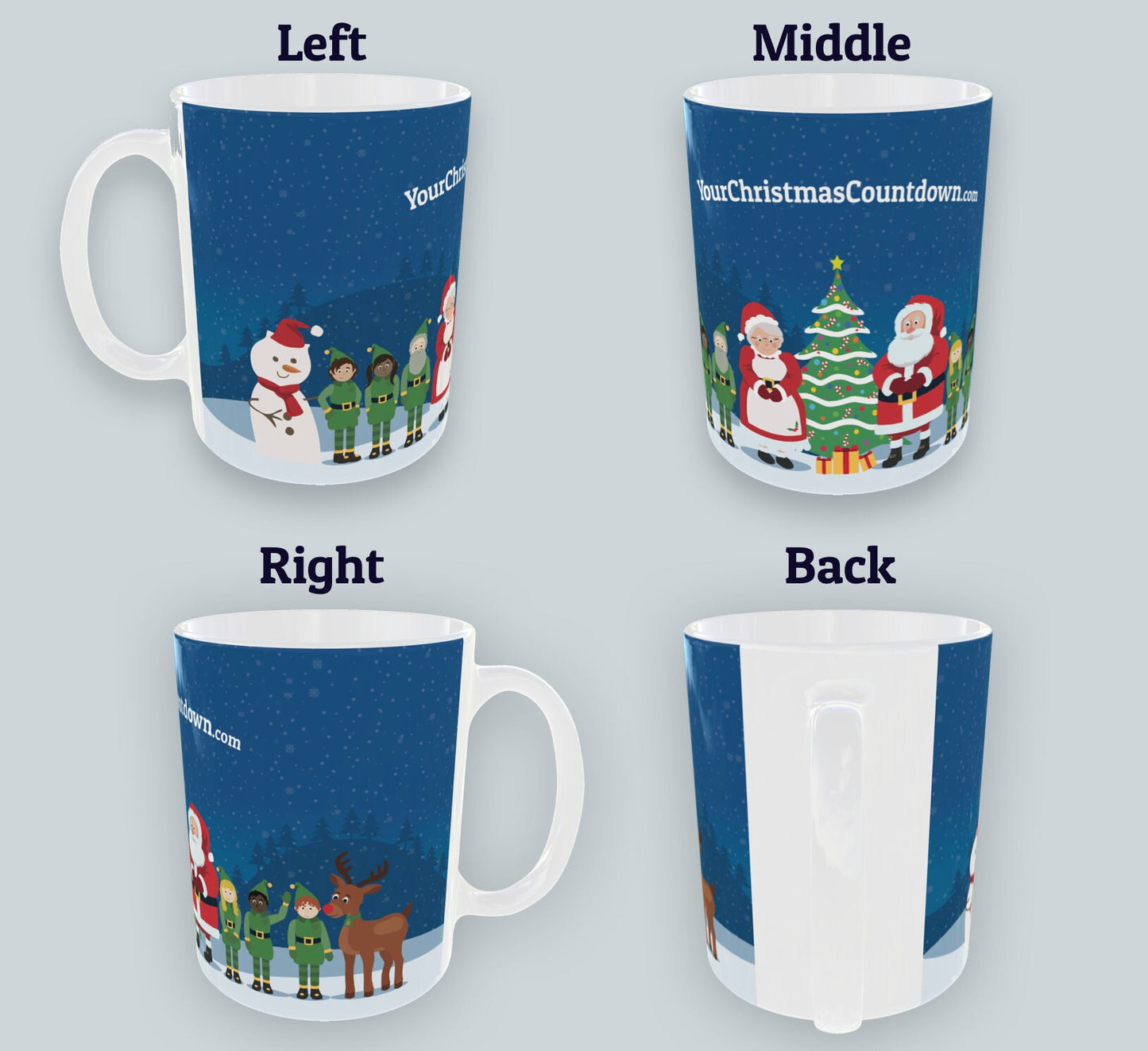 Your Christmas Countdown Official Coffee Mug 11oz