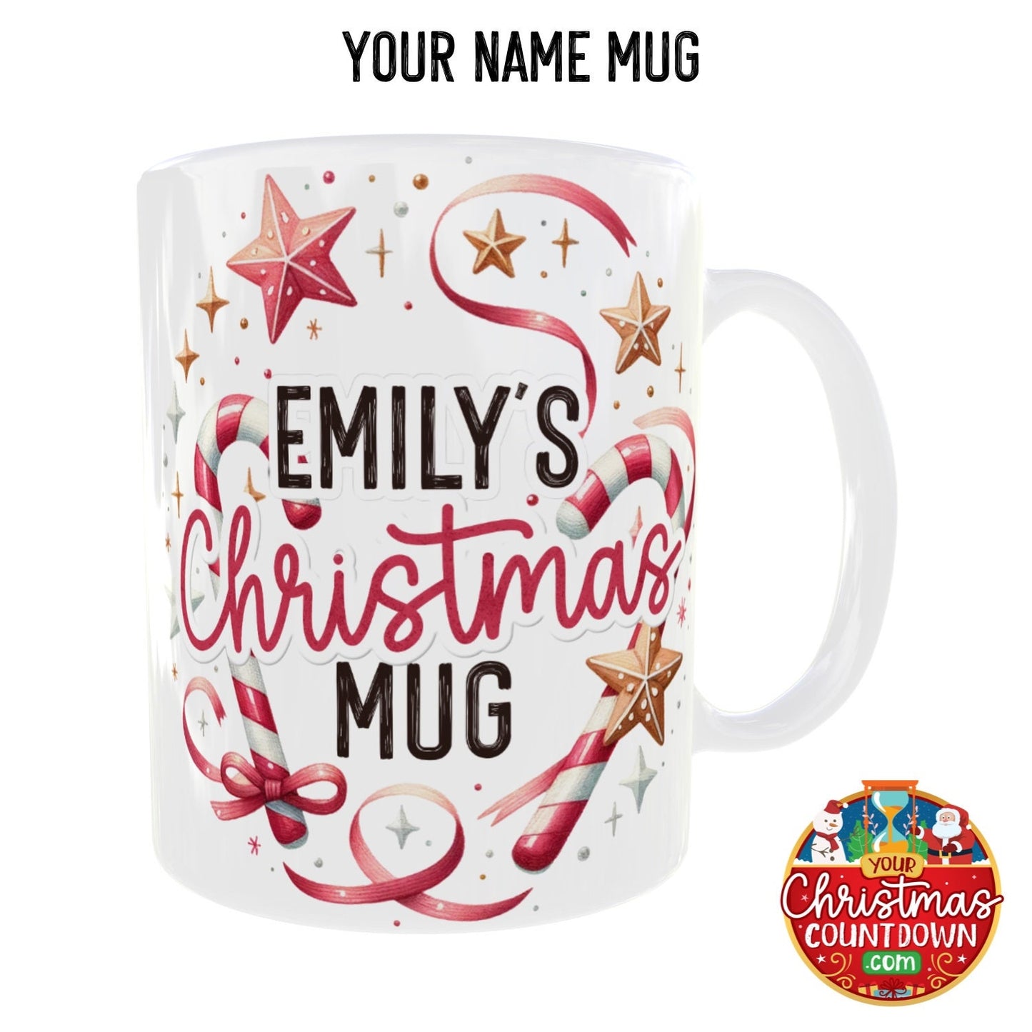 Personalised 'This Is My' Christmas Mug