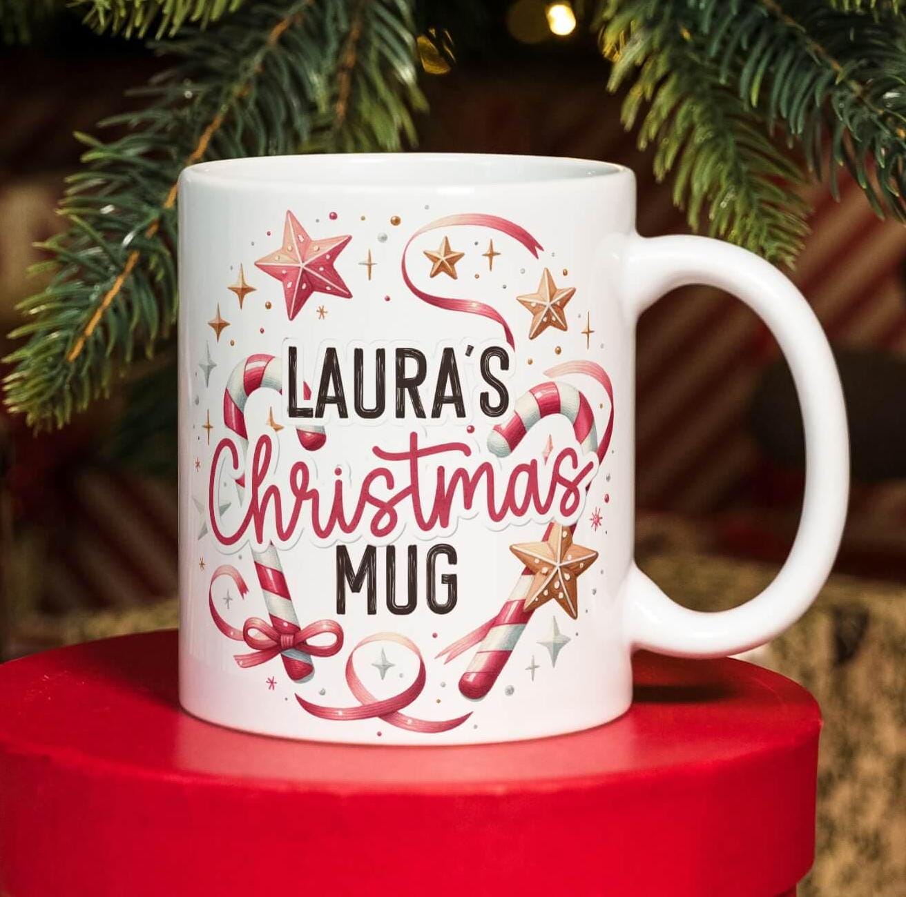 Personalised 'This Is My' Christmas Mug