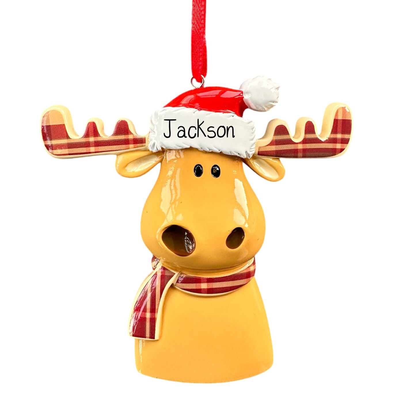 Personalised Reindeer Christmas Decoration