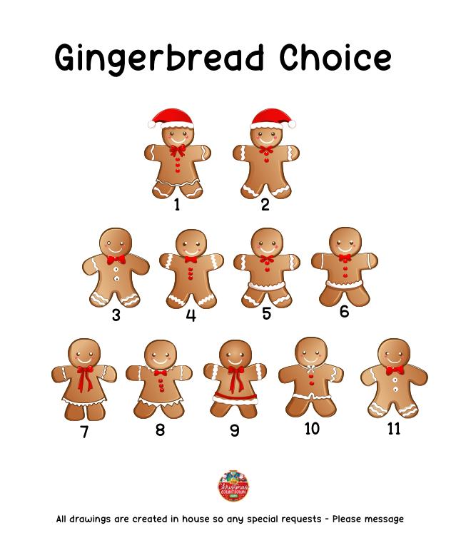 Personalised Grandchildren Christmas Tree Family Gingerbread Ornament