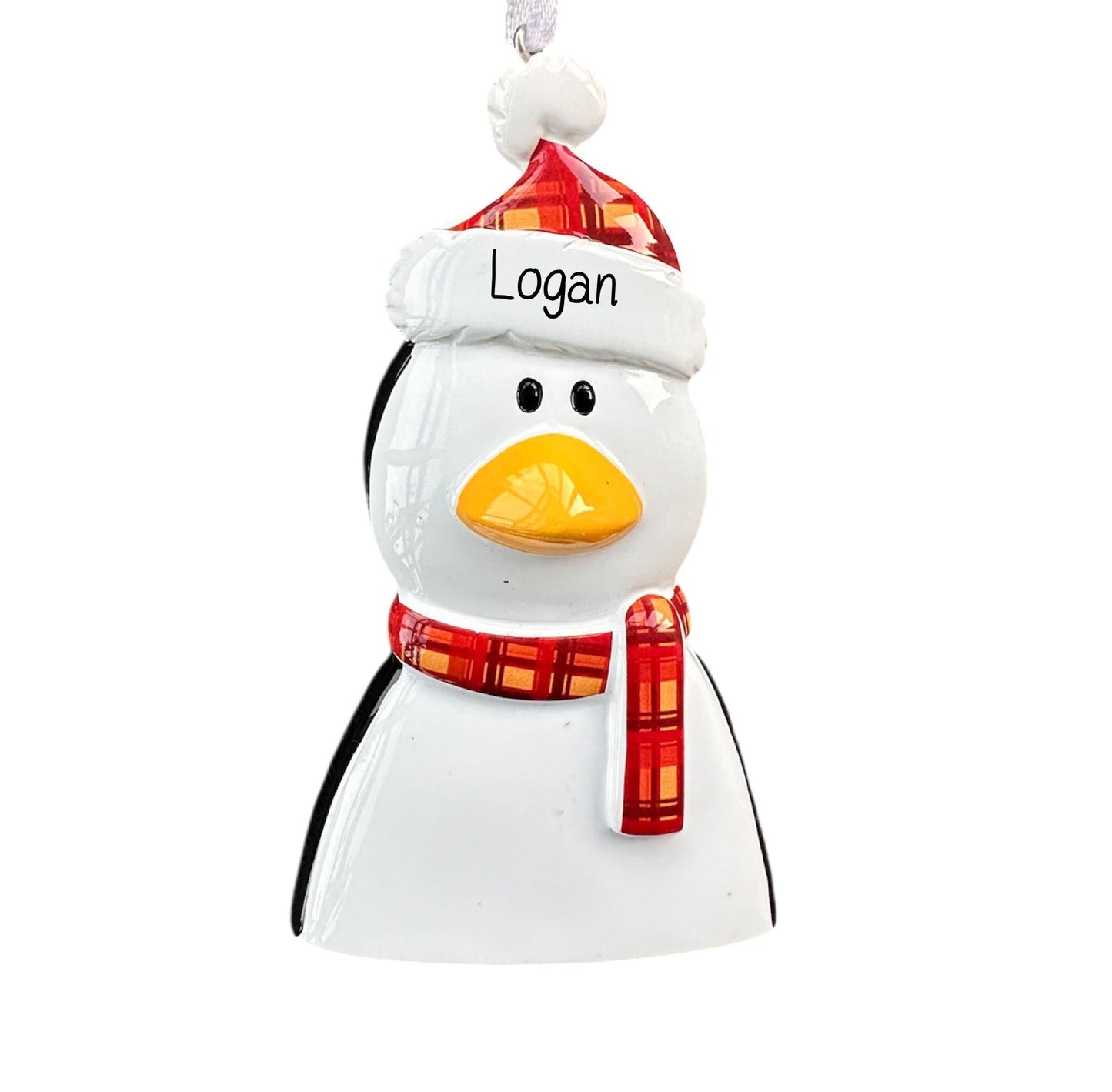 Personalised Penguin Christmas Ornament